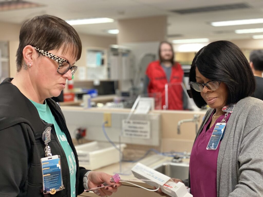 Laboratory testing at Coffeyville Regional Medical Center